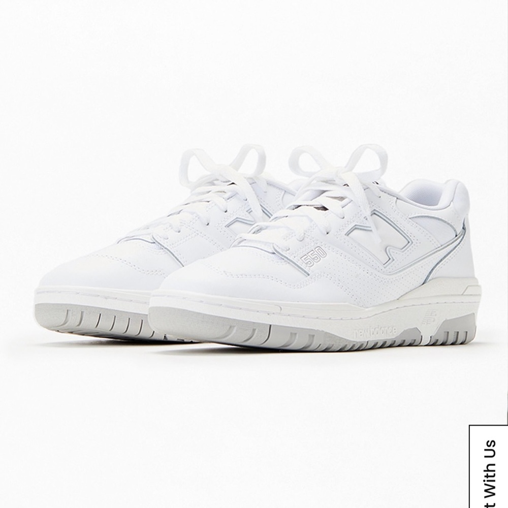 New Balance White Sneakers